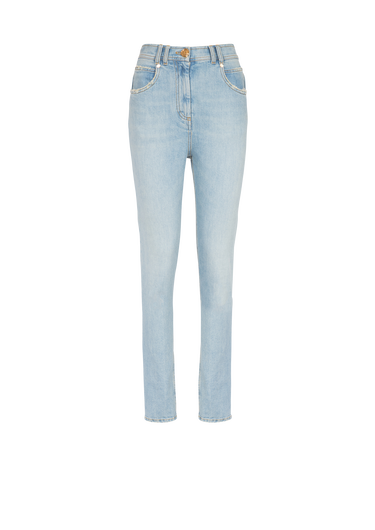 Skinny cut eco-designed jeans